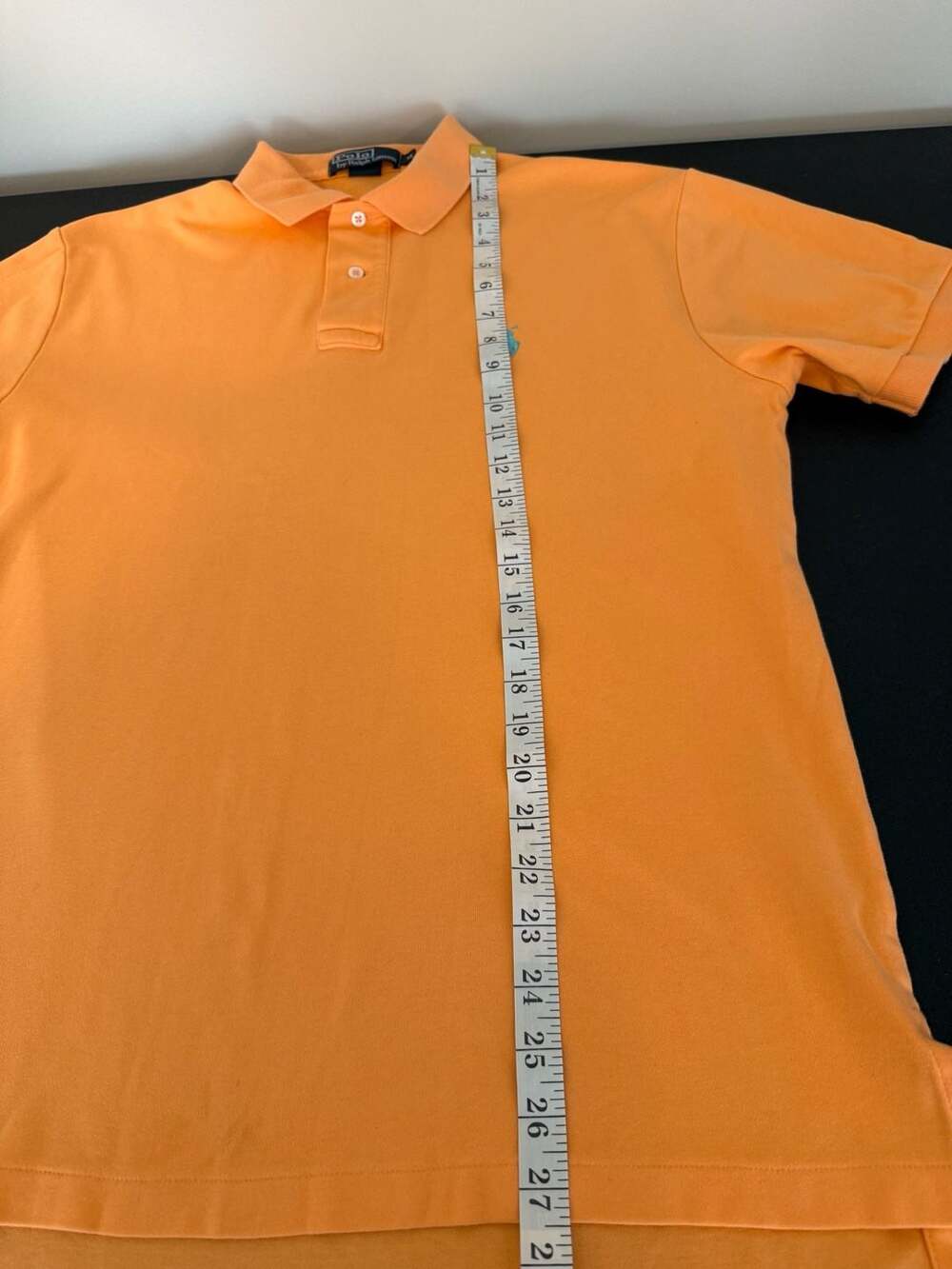 Polo Ralph Lauren Peachy Orange Short Sleeve Polo Shirt Men's Size M - Picture 5 of 7